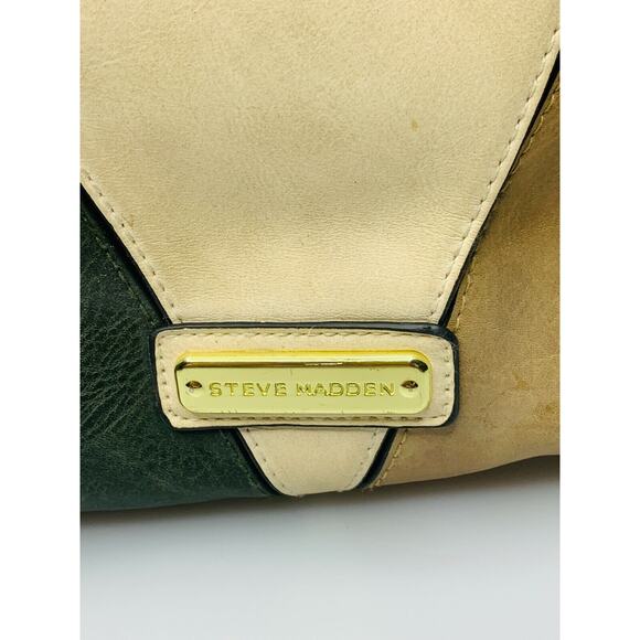 Steve Madden Green, Brown & Beige Purse - Picture 2 of 8